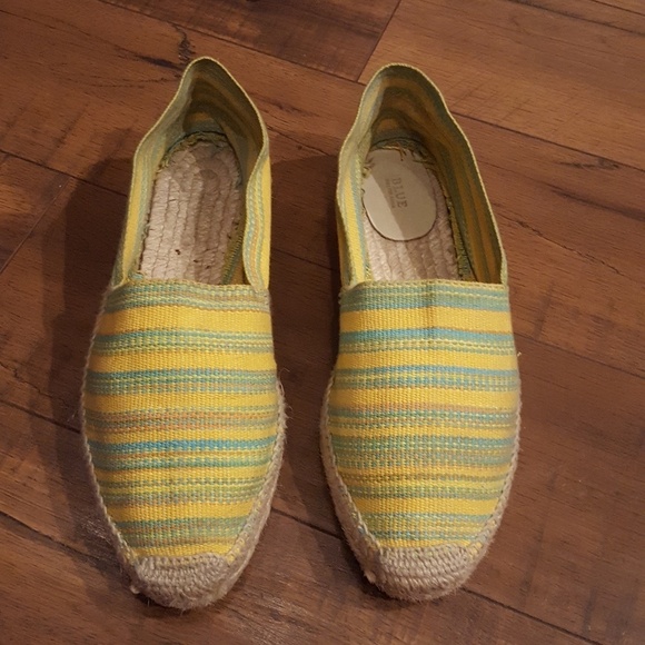 Saks 5th Avenue Blue -‎ Frenchie Espadrilles - Picture 3 of 5
